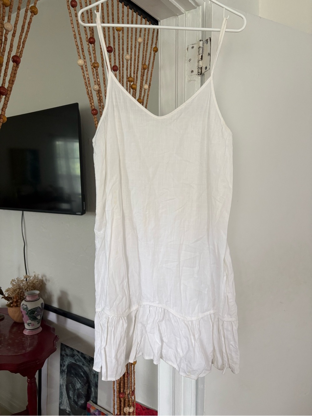 White Women's Slip Sundress